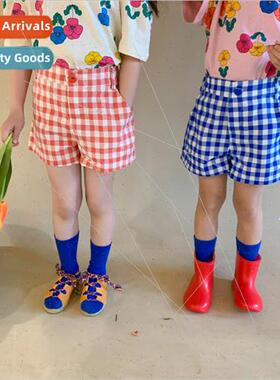 childrens pants 2023 summer section boys and girls Korean  o