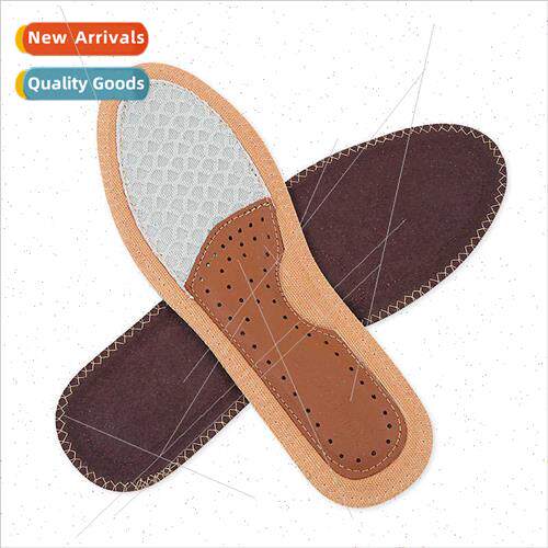 Cowhide sweat insole men breathable full cushion women cowhi