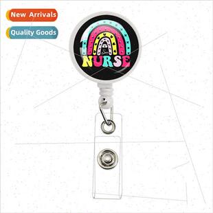 nurse New doctor cute student cartoon retractable fashion