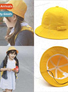 Fisherman cap LOGO children kindergarten students small yell