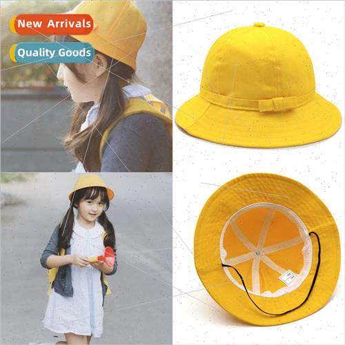 Fisherman cap LOGO children kindergarten students small yell