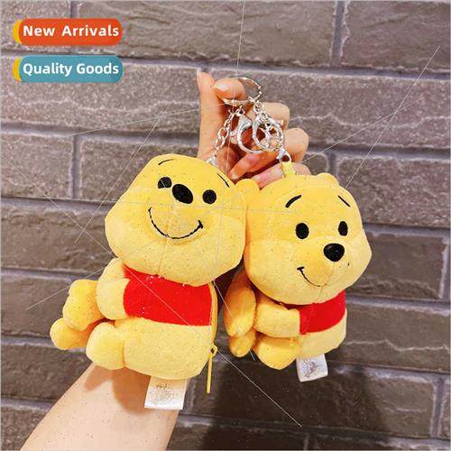 Pooh Bear pendant cloth doll keychain plush toys doll dolls