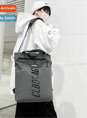 Shoulder bag set Korean men Students portable schoolbag new
