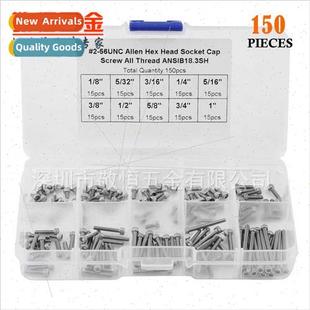 Sock 56UNC Hexagon Head Cup 304 Steel Stainless 150pcs