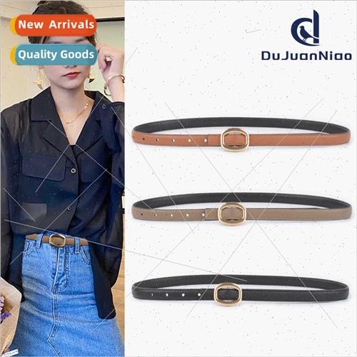 tchi grain women leather belt two sides available casual pan