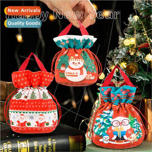 Christmas decorationsChristmas velvet apple bagsElk snowman