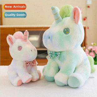 toy bir dye pillow sleep bed plush doll unicorn tie New