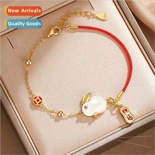 s925 silver bracelet female tune attraction nafu rabb braide