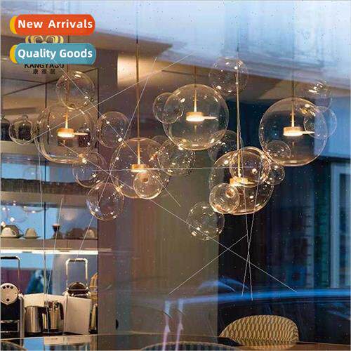 Scandinavian simple Mickey soap bubble chandelier creative p