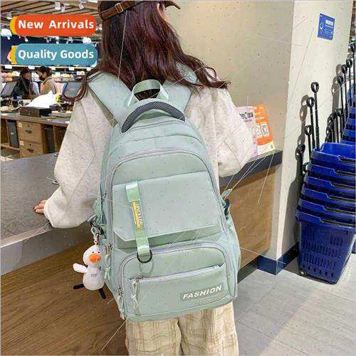 New large-capacy schoolbag female Korean college students to