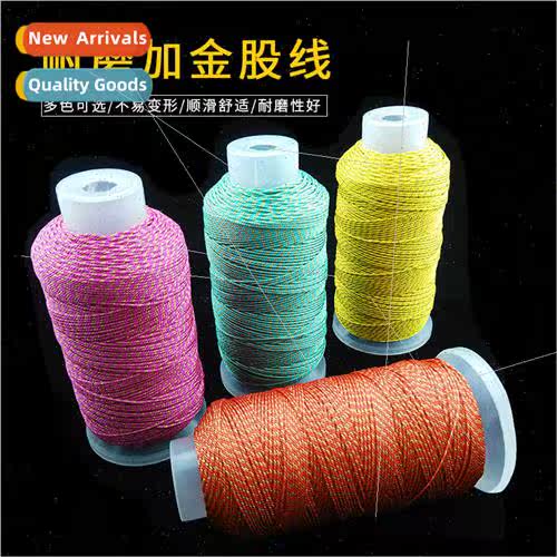 Add gold strands rope weaving add gold wire bracelet necklac