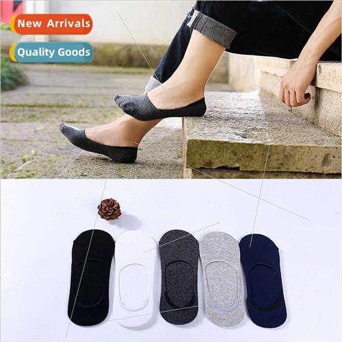 Boat socks men spring summer  boys solid color boat socks sh