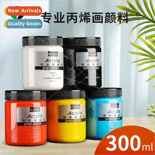 Acrylic paint 300ml large bottle whe black wall painting spe
