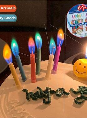 Birthday Candle Break the Shell Day Bear Colorful Flame Cand