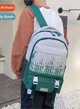 Schoolbag male large capacy value middle school students tra