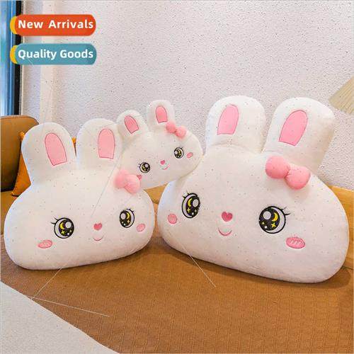 Whe large rabb cushion bedside super soft pillow doll plush