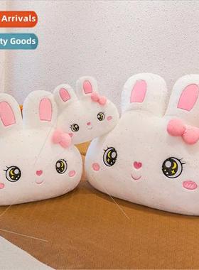 Whe large rabb cushion bedside super soft pillow doll plush
