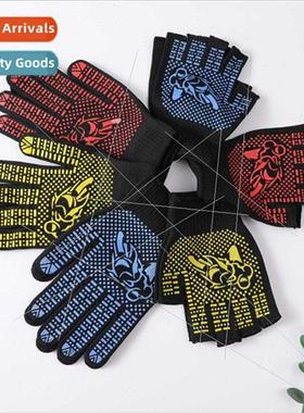 Fashion personaly jacquard knted gloves men autumn winter -s