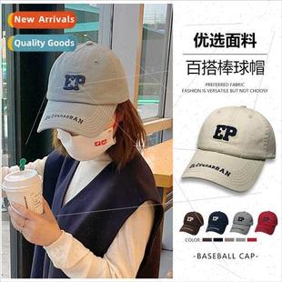 duck tongue cap summer head letters big circumfer breathable