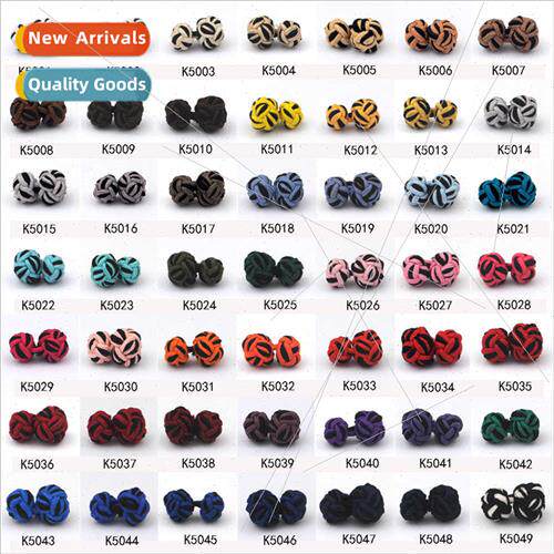 Handmade DIY braided wire buttons size head mother pearl but