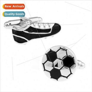 nd sports series football soccer shoes cufflinks French cuff