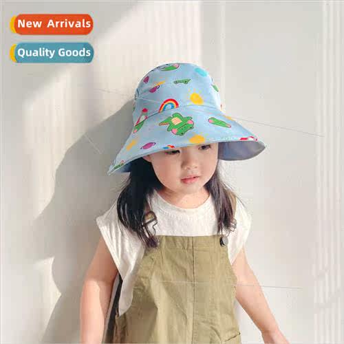 Spring summer  children sunscreen hollow top hat cute baby s