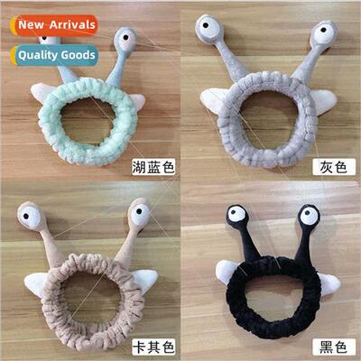 Korea ins new creative snail hair band simple cute quirky ha