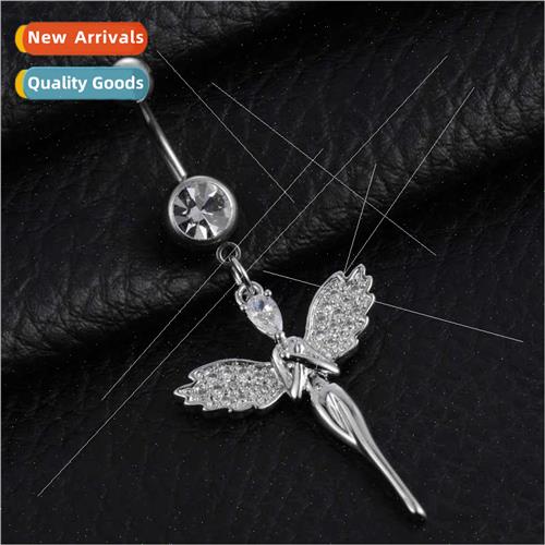 New Body Piercing Jewelry Angel Mermaid AAA Zirconia Belly B