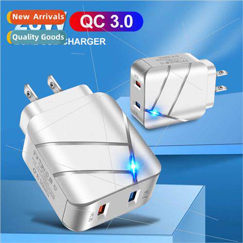 Dual USB QC3.0+2.1A Multi-Port Fast Charger Phone Charger Du
