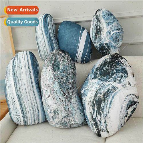 Stone pillow plush toy pebbles cushion cushion cushion lazy
