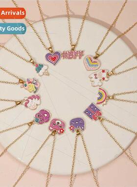 Children Necklace Cartoon Kids Animal Butterfly Panda Dinosa