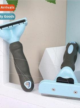 Push button cat dog de-fluffing hair pulling hair beaters fa