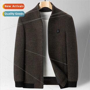 Autumn winter middle-aged men tweed jacket dad loaded thicke