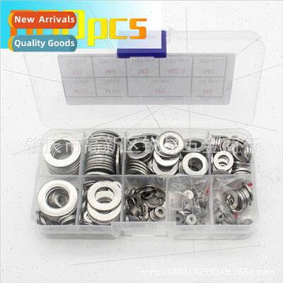 600pcs box M2-M12 size 304 flat washer washer classification