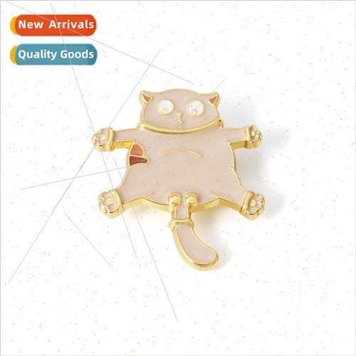 cute quirky cartoon succulent cat cute funny tease B tie loc