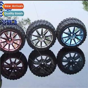 65mm rubber tires Intelligent holes wheels Hexagonal DIY car