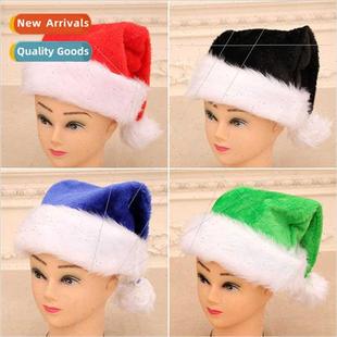 New plush adult Christmas hat Christmas decorative hat Chris