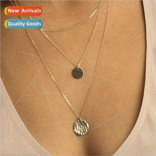Europe mple Set Lock Necklace Jewelry Accessories Women Mult