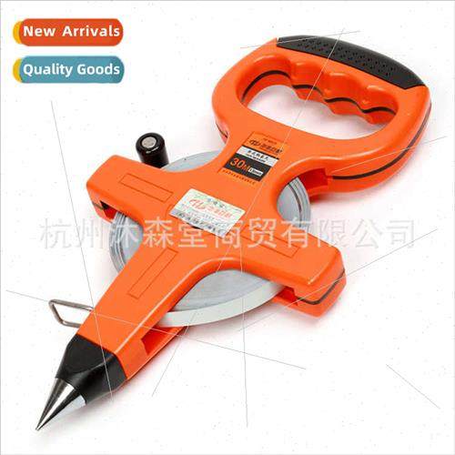 Engineering frame type long steel tape measure/soft tape mea