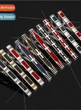 2020 new enamel business tie clips men mal fashion simple ti