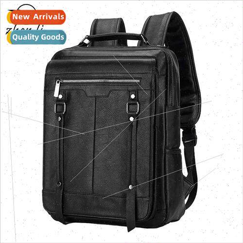 Casual Shoulder Bag Men Retro Backpack Large Capacy Travel C