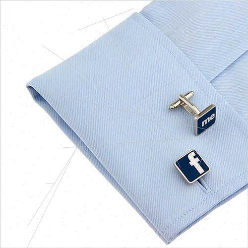 F me English letters cufflinks French shirt cufflinks button