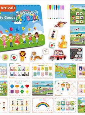 Quiet book children early education interactive toys repeate