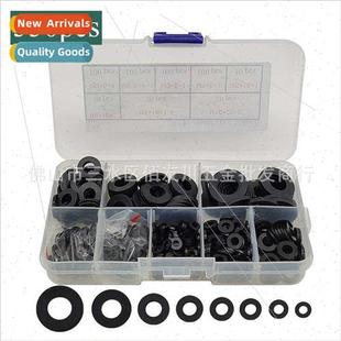whe nylon flat 550pcs set black washers M2M2.5M3M4M5M6 boxed