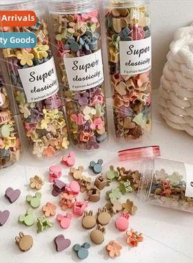 Canister flower small scratch clip cute ltle girl mini bangs