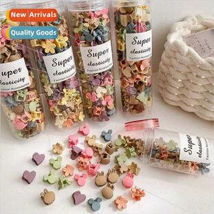 Canister cute mini bangs clip girl scratch small flower ltle