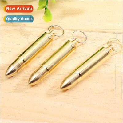 New Alloy mulation Bullet Keychain wh Ear Pick Portable Pend
