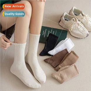 high mid odor banti rubber winter autumn calf women Socks