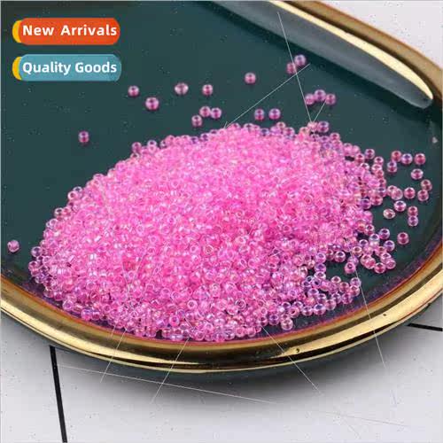 2mm colorful rice beads diy weaving bracelet necklace loose