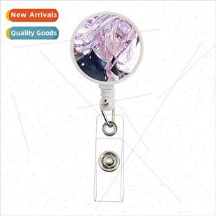 Retractable Badge Reel Anime Ghost Destruction Blade Cartoon